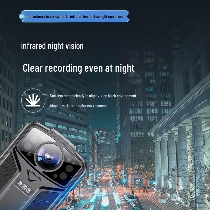 aigo B5A1 4K Portable Wearable Recording Camera