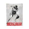 Metal Gear Solid Blanket Coral Fleece Plush Printed Multi-function Thin Throw Blankets for Bedding Bedroom Rug Piece