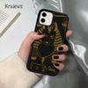 Krajews Anubis Egyptian God Soft Phone Case Cover For iPhone 17 Air 16 15 14 Plus 11 12 13 Pro Max Coque Fundas