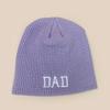 Autumn and Winter Design Simple Parents Letter Embroidery Knitted Hat Men and Women Warm Personality Cold Hat Pullover Hat