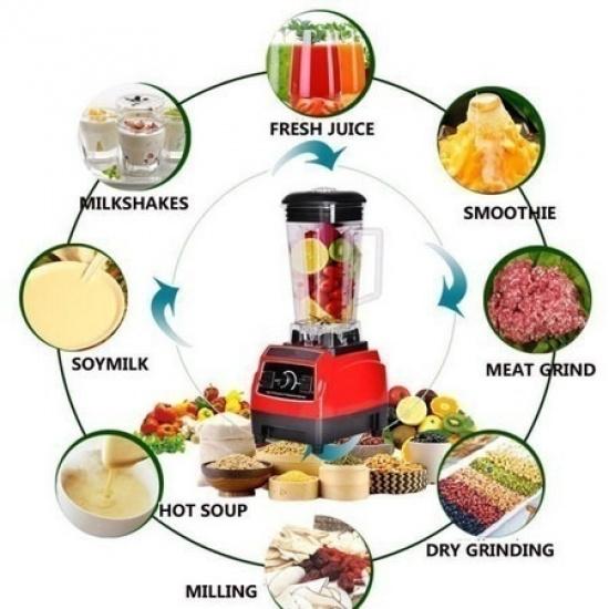 ArcticBreeze Versatile High-Power Blender Perfect For Making Shakes Soy Milk, Ice Crushing Fresh Juicing Smoothie Maker Kitchen Appliance