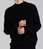 Beoteunseoul Wool Blend Mock Neck Knit (Black)