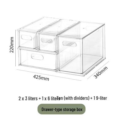 Zhaiwanjia Refrigerator Storage Drawer Set