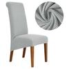 Cover For Sloping Chair Xxl Light Gray Jacquard