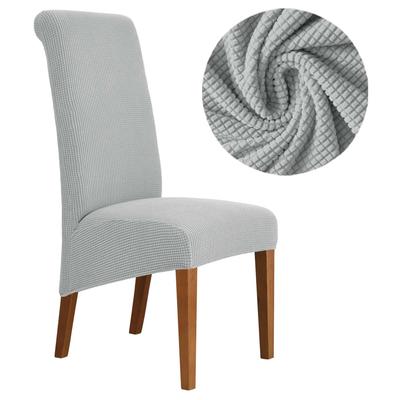Cover For Sloping Chair Xxl Light Gray Jacquard