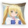 High School DxD Asia Argento Pillow Case Antidustmite Pillowcase Invisible Zipper Silky Sofa Cushion Cover for Bedroom