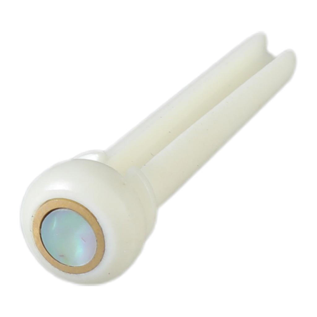 1 Stück Kunststoff Gitarrenbrückenstift Saitenstift Ersatz Gitarrenbrückenstift für 6- und 12-saitige Akustikgitarren