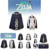 Legend Of Zelda Kingdom's Tear Cosplay Costume Link's Princess Cloak