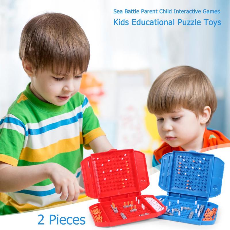 2pcs/Set Sea Battle Breaking Desktop Game Parent Child Interactive Family Party Games Intellectual Education Puzzle Toys for