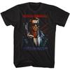 T-shirt Unisex Estiva Terminator con Stampa Retro Film d'Azione Sci-Fi Manica Corta Casual Streetwear Edizione Larga T-shirt