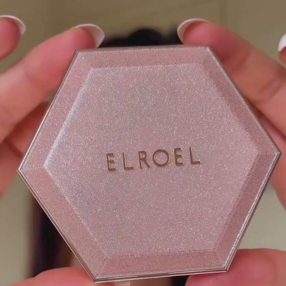 ELROEL Blending Compact Big Cushion Pink – 25g / Brightening, Moisturizing, Korean Cosmetics, Kbeauty