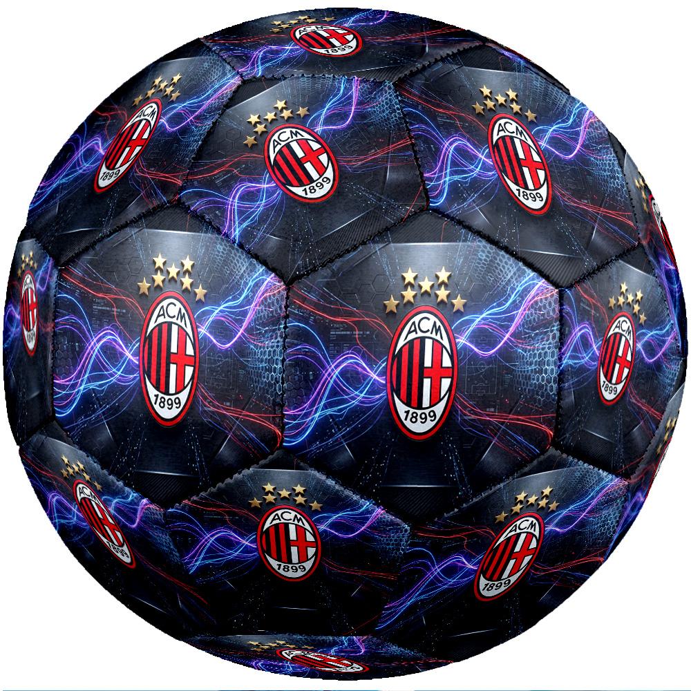 Pallone da calcio Tema AC Milan Taglia 5 Pallone da calcio Tocco Morbido Pallone da calcio per Allenamento Professionale per Sport all'Aperto