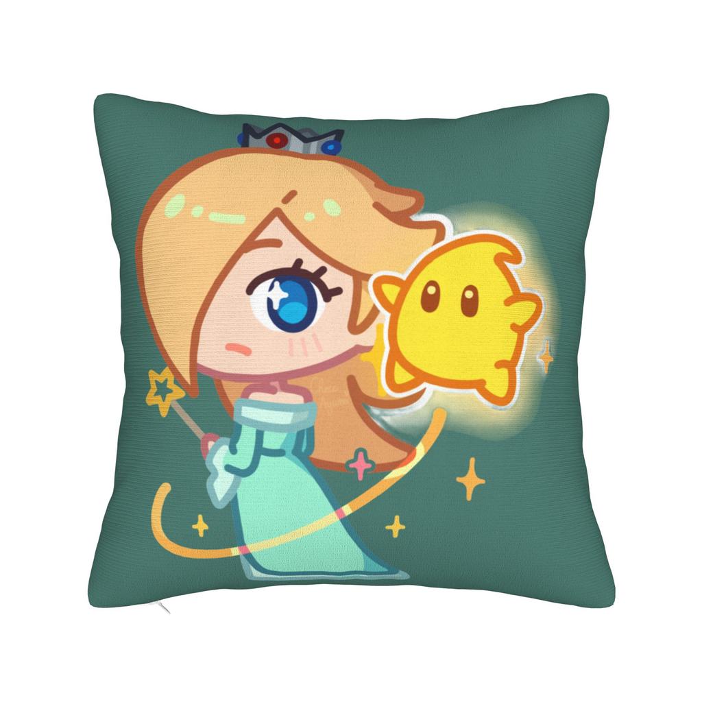 Pillow Cover 3D Princess Rosalinas Retro Trendy Pillow Case For Chair Sofa Home Decor Pillowcases