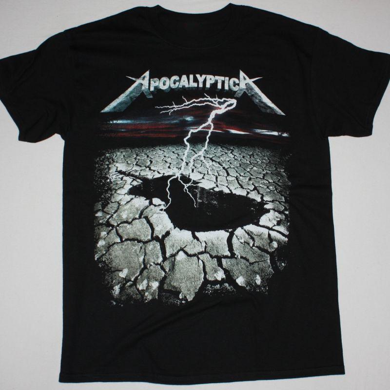 APOCALYPTICA SCORCHED EARTH black Tee Unisex T-Shirt All Size SB253 Unisex T-Shirt S