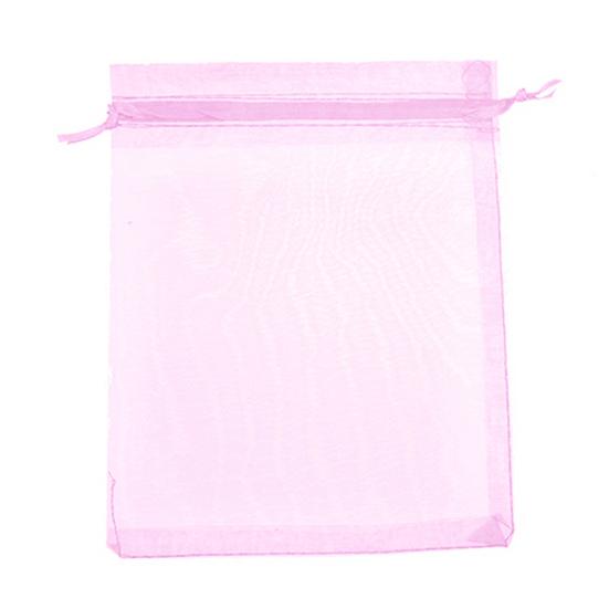 50 Pcs Organza Jewelry Gifts Drawable Box Wedding Gift Candy Mini Pouch Bag