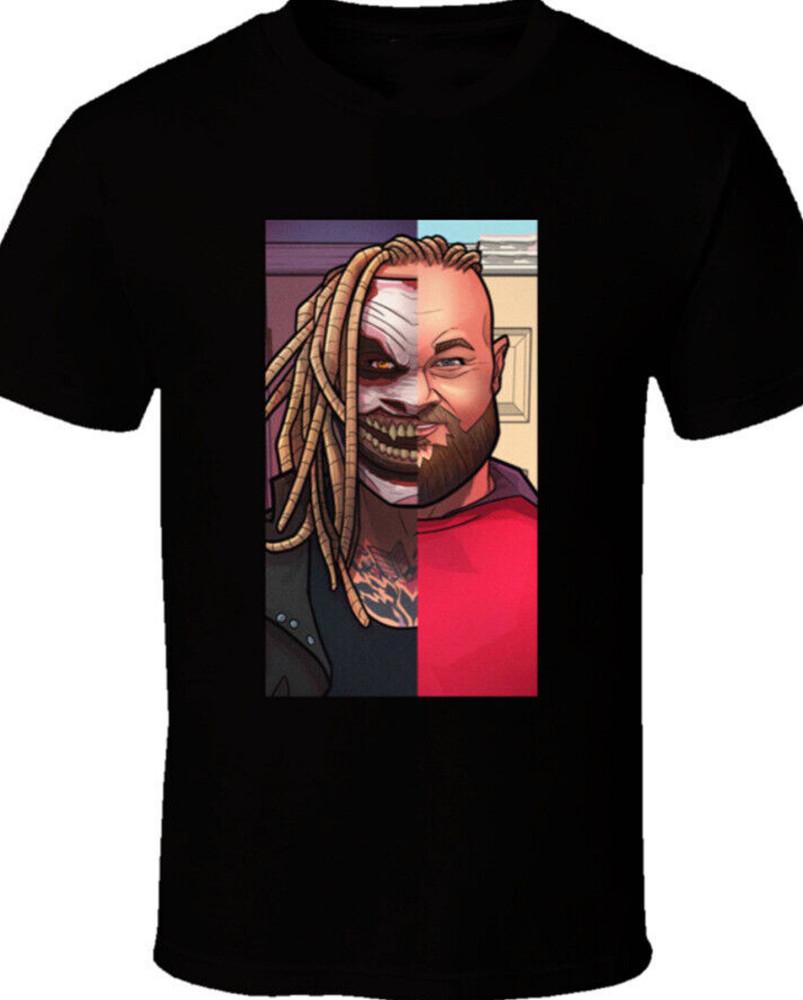 hot Bray Wyatt wrestler poster T-shirt black Short sleeve All sizes JJ5072