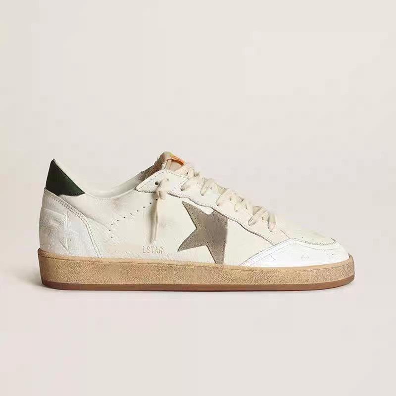 Leather Small Dirty Shoes Men's and Women's Star Shoes Dirty Shoes Casual Versatile Fashion Board Shoes White Shoes