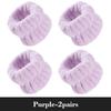 Wrist Washing Belt Soft Microfiber Towel Wristbands For Washing Face Water Absorption Prevent Wetness Wrist Washband