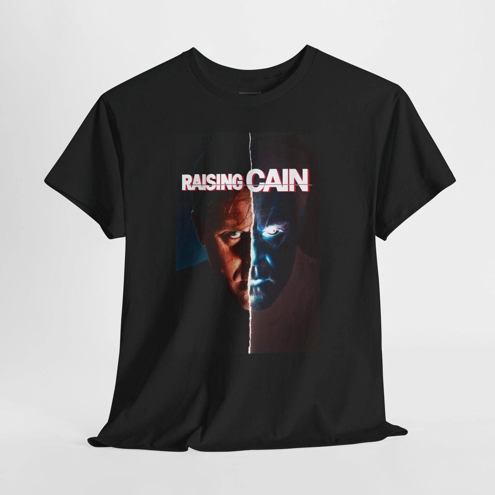 

Raising Cain 1992 Retro Movie Poster Horror Unisex Graphic T-Shirt 4XL