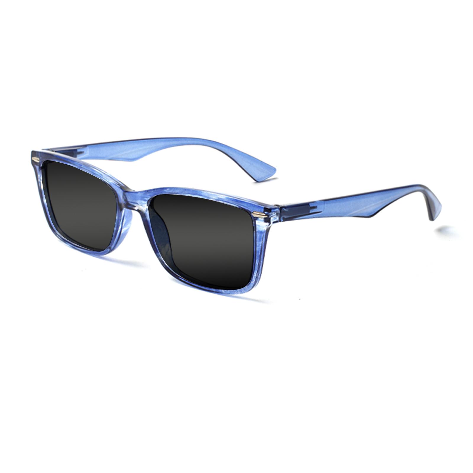

TUREZING Reading Glasses for Women and Men Fashion Gray Lens Sunglasses Outdoor Travel Sunshade Prescription Eyewear 4