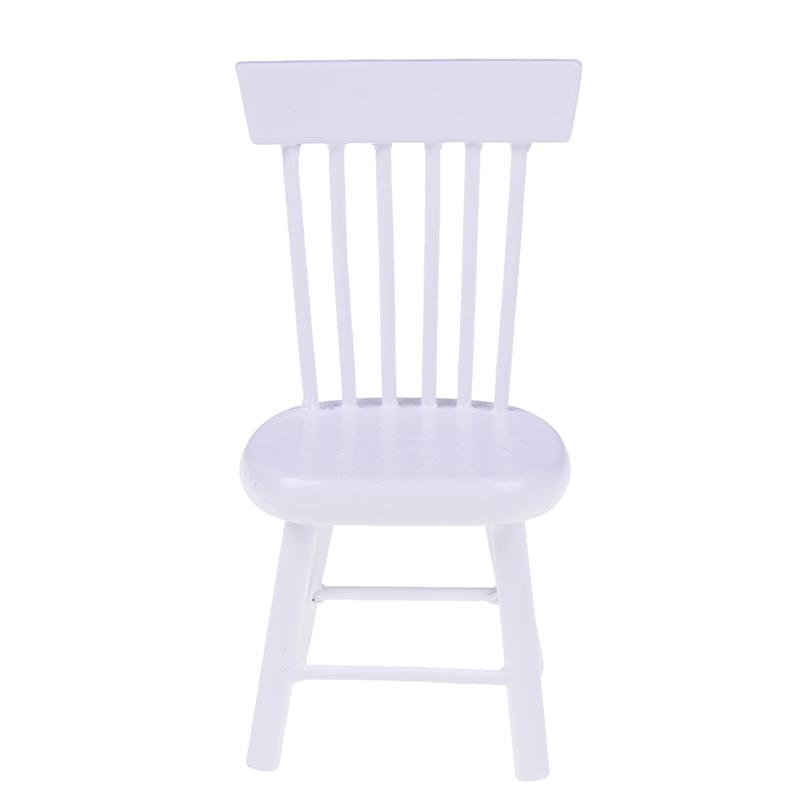 1:12 Dollhouse Miniature Dining Furniture Wooden Chair