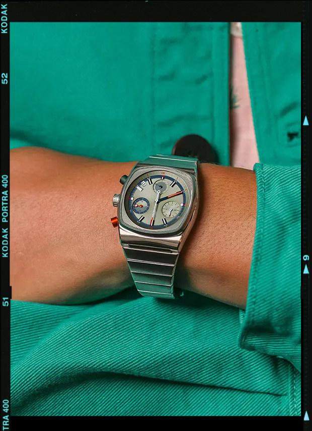 Wormhole Concept Tritium Sport Quartz Men's Business Watch