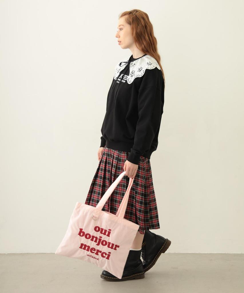 Logo Fluffy Bag 103253053006 Light Pink One Size [Milkfed]