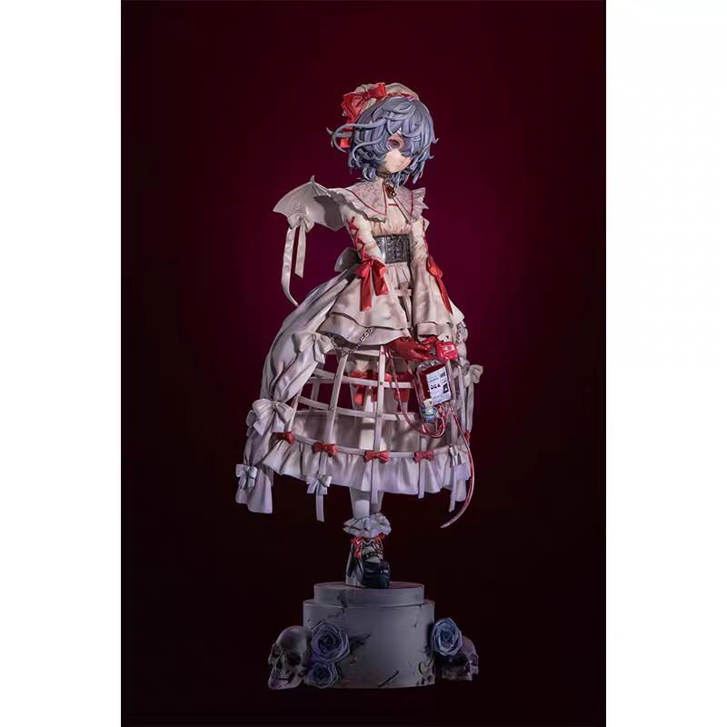 Touhou Project Remilia Scarlet Anime Figure Pvc Collectible Model Statue Scarlet Devil Mansion Desk Decor Collection Gift