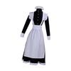 Klasické Lolita služebnické šaty, Kompletní cosplay sada s zástěrou a dlouhými rukávy, Unisex Polyester,