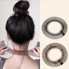Plastic Full Circle Stretch Flexible Comb Women Girls Teeth Hair Accessories For Travel Makeup Bath For Swimming