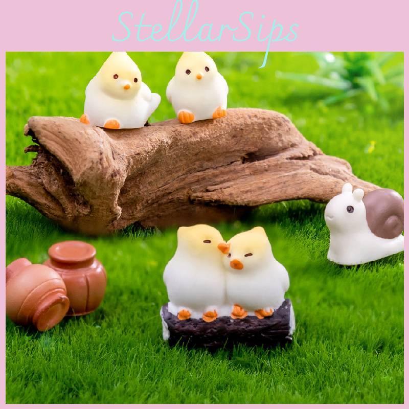 Delightful Mini Resin Animal Figures For Fairy Garden And Creative Projects