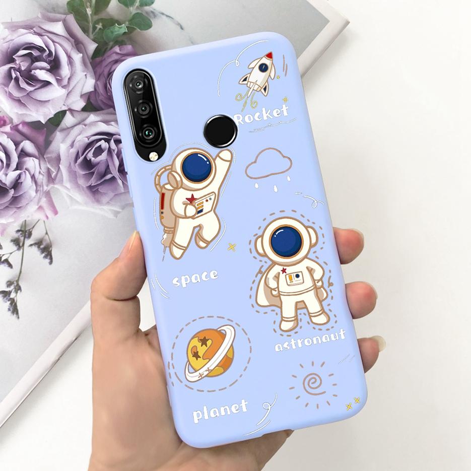 For Huawei P30 Lite Case Cute Dinosaur Cartoon Cover Soft TPU Phone Case For Huawei P30 Pro P 30 Lite P30Lite Shell Fundas Coque
