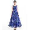 Sexy Clothes Floral Print Sleeveless Maxi Dresses for Women 2026 Club Birthday Party Elegant Big Swing Long Dresses