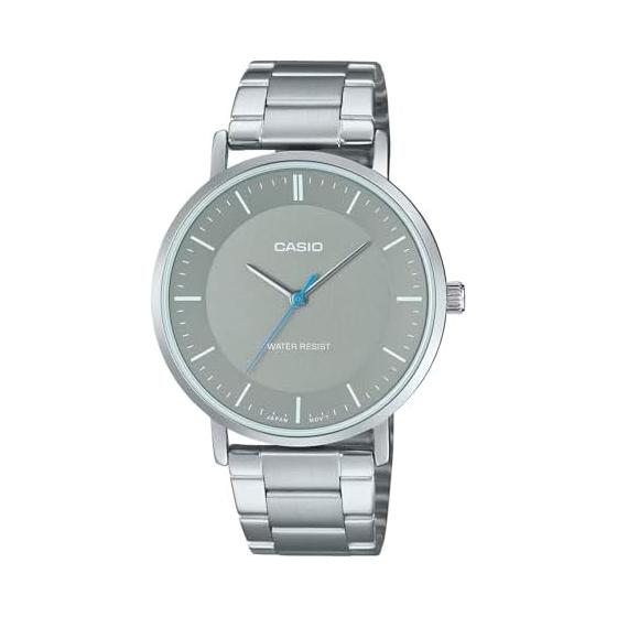 [Casio] CASIO Мужские кварцевые часы MTP-VT04D-8E Серо-зеленый металлик Металлический браслет Модель для зарубежного рынка [Параллельный импорт]