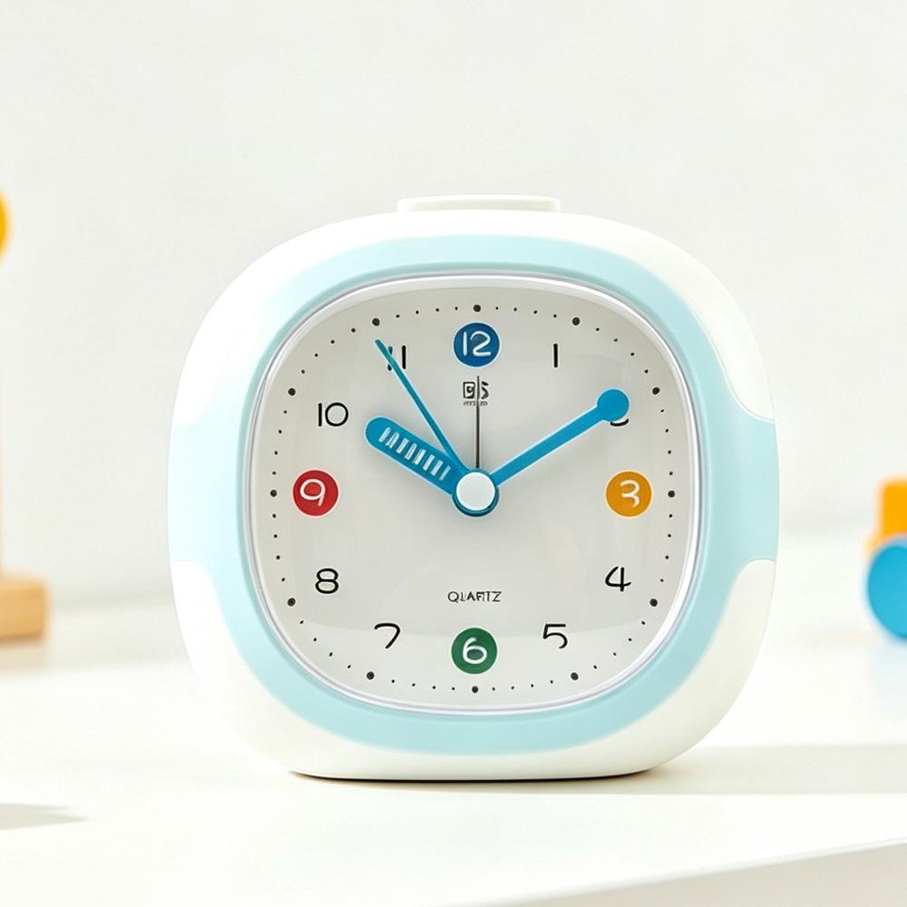 Boy Cute Silent Desktop Clock Children's Student Special Junior High School Bedside Clock Oversized Sound Timing Small Alarm Clock