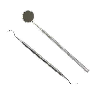 Medical Stainless Steel Alveolar + Scaler Set, 1 Set