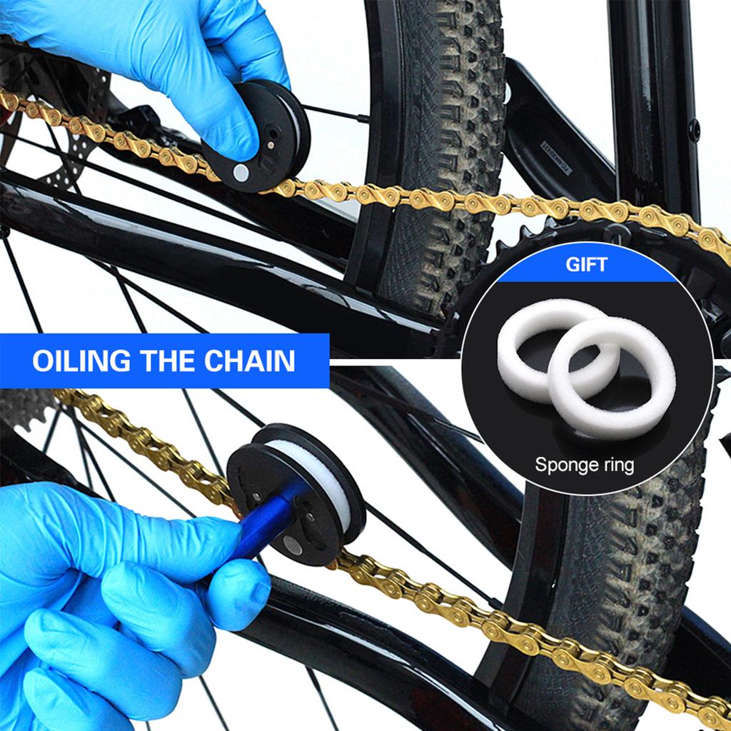 Bike Chain Holder Bicycle Bike Chain Keeper Holder Cycle Dummy Hub Chain Keeper Road Bike Chain Cleaner for Chain