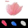 Luxurious Natural Ostrich Feathers 12-14 Inches For Elegant Party Table Decor