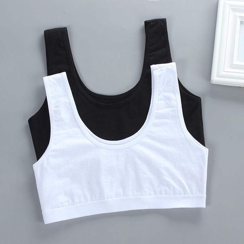 Children Girls Bra Fashion Simple Vest Underwear Tube Top Letter Printed Underwear