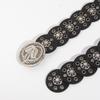 Rust-proof Retro Round Rivet Accessories, Air-eyed Punk Cool and Hot Girl Personality, Heavy Industry Wide Women's Belt