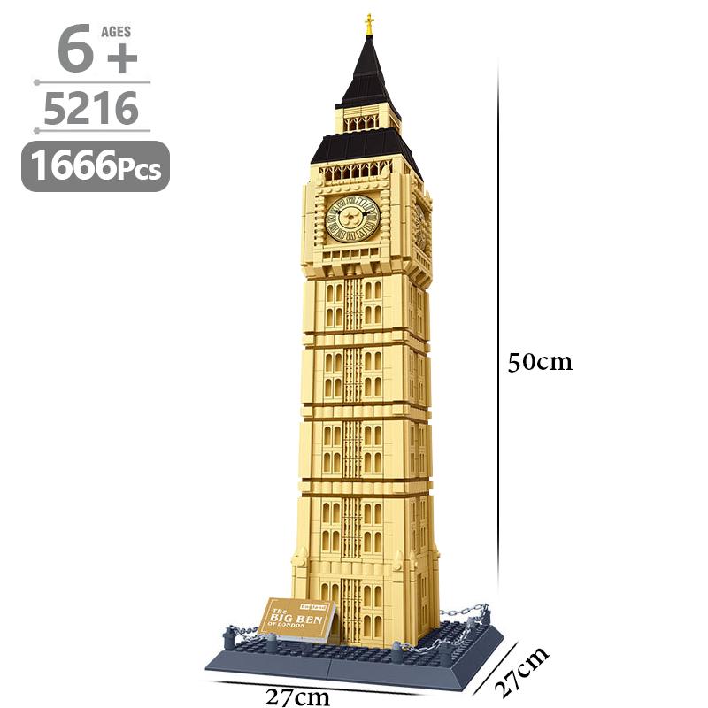 Городская архитектура Конструктор Колизей Тадж-Махал Вилла «Над водопадом» Модель Нью-Йорка Совместим с кубиками лего Игрушки для взрослых