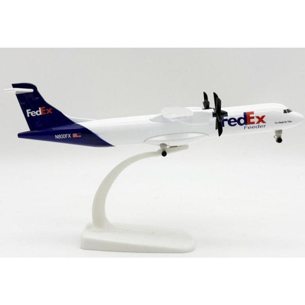 20cm Diecast Model Airplane - FedEx ATR Edition