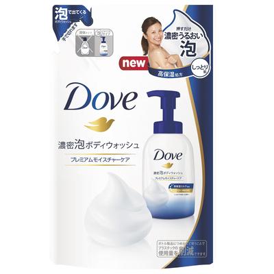 Dove Foaming Body Wash Premium Moisture Care Refill 350g