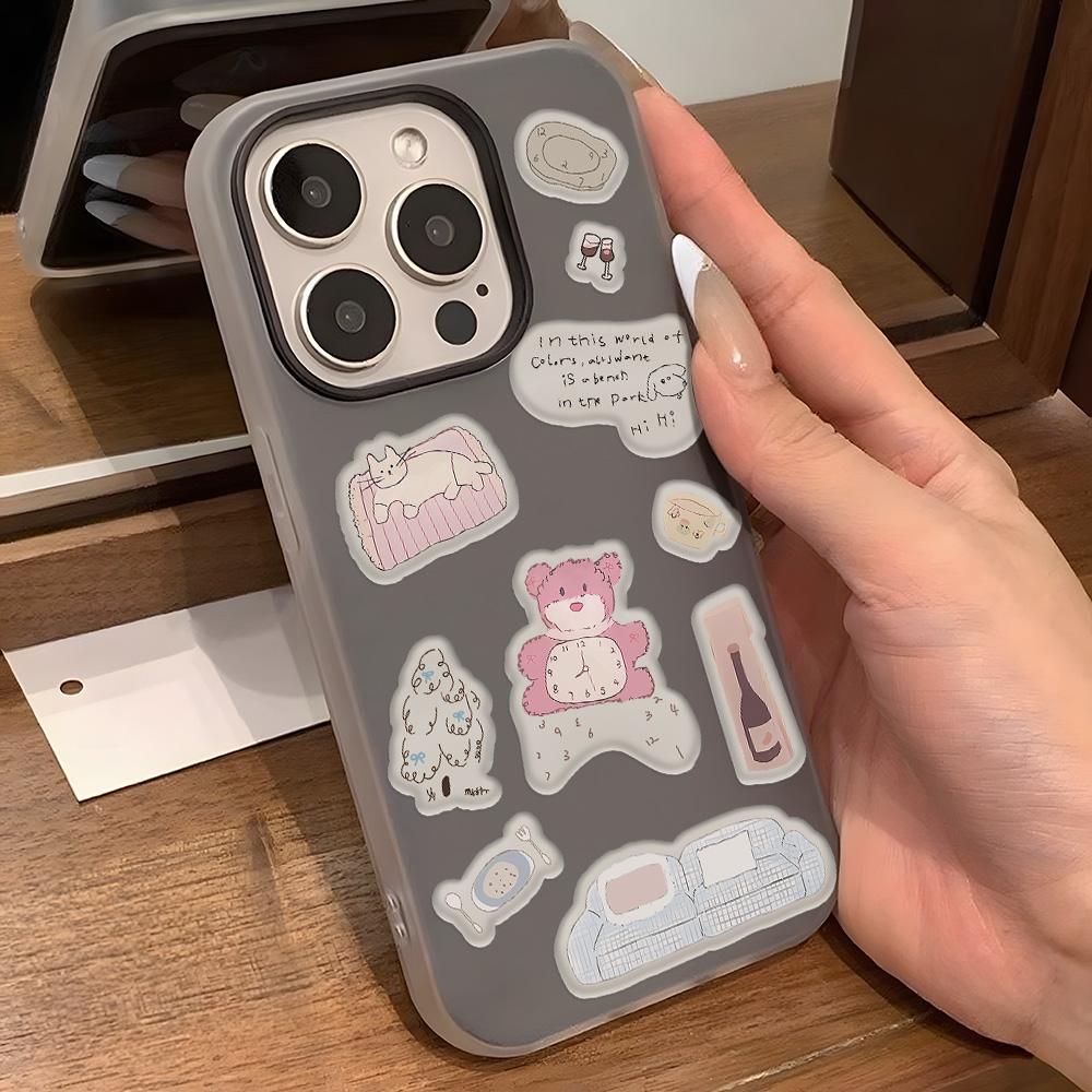 Painted Phone Case for iPhone 15 11 13 14 for 15 16 Pro Max 12 13 16 Pro Cute Fasion Funny Lanyard Phone Case Latest Top Selling Recommendations