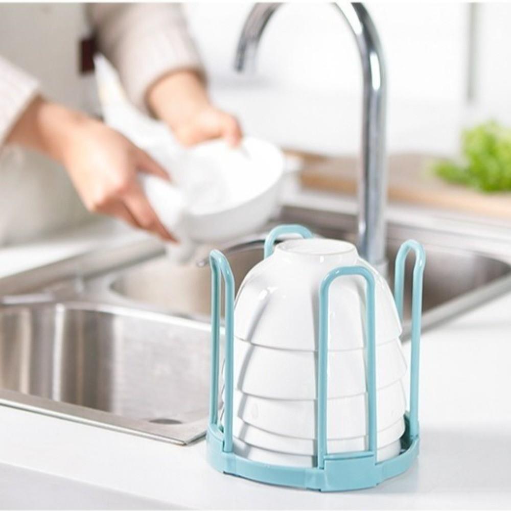 Detachable Drain Rack Portable Storage Rack Durable Bowl Plate Holder Kitchen Supplies