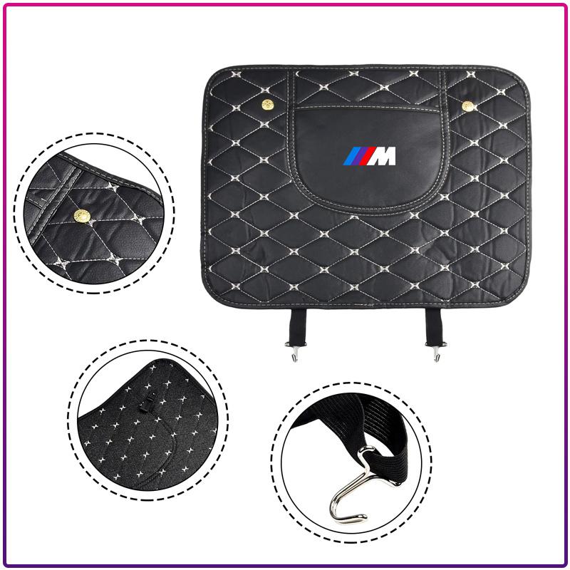 Husa Protector Anti-Lovire Spătar Scaun Auto Anti-Murdărie Pentru BMW M Performance E46 E90 E60 F10 F30 E39 E36 F20 E87 G30 E92