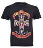 Guns N Roses T Shirt Appetite For Destruction Logo Black New S To 5XL