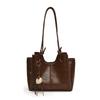 Women's Large Capacity Retro Shoulder Tote - 2025 Spring/Summer Fashion