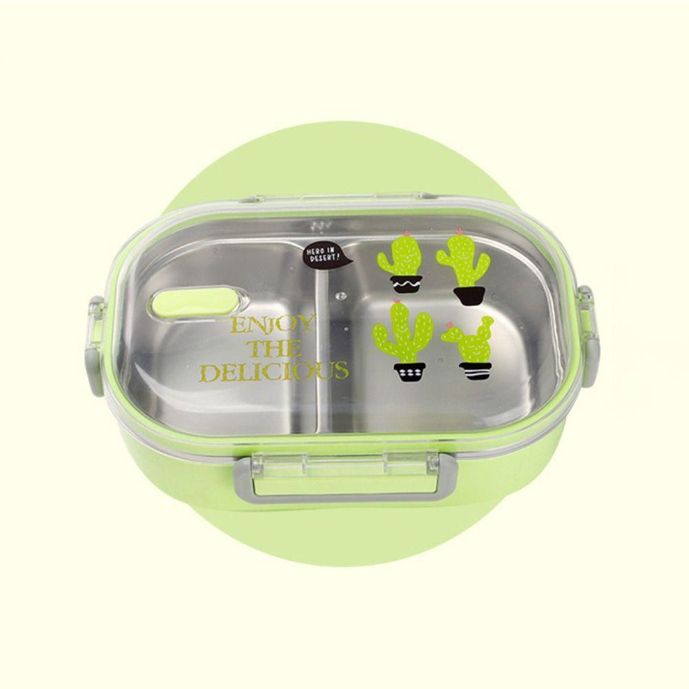 Compartment Thermal Insulation Lunch Box Microwavable Food Storage Container  for School/Office