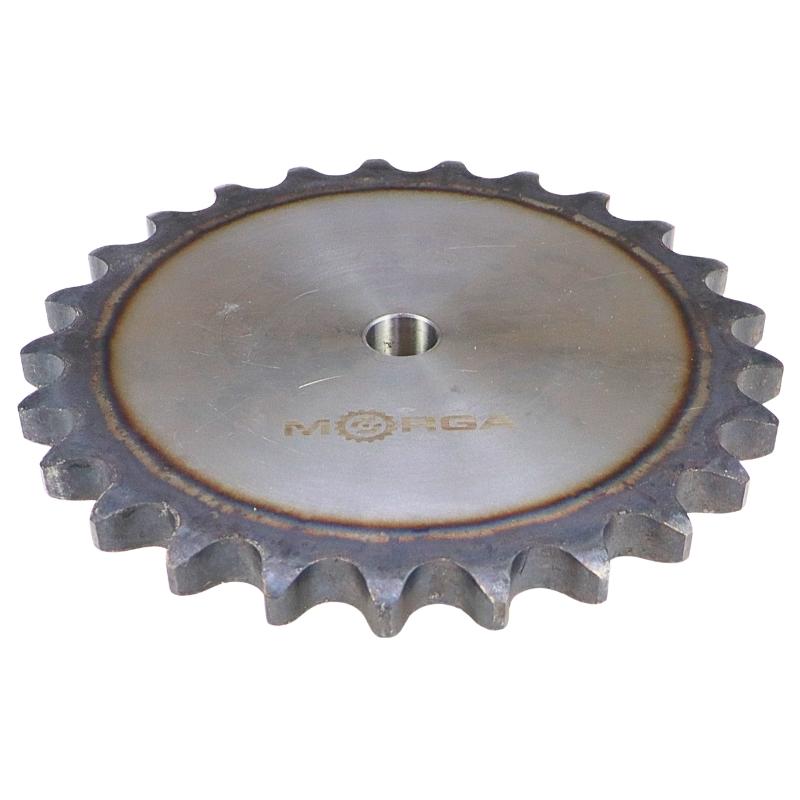 Hardened Chain Sprocket with Flange, Hub 20B-1 (R1 1.1/4) Z-25 Outer Diameter - 268.4 MORGA
